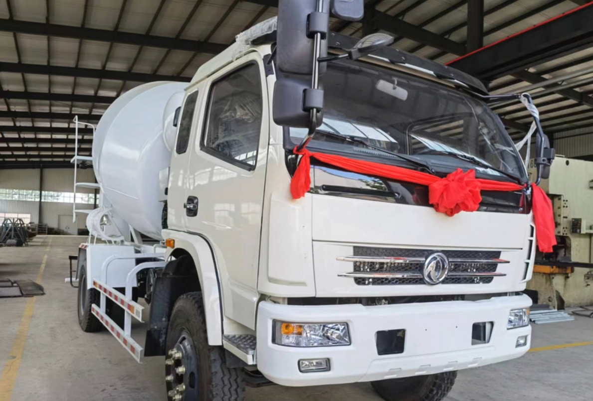 Mexico - 2 Units DONGFENG 6m³ Concrete Mixer Truck