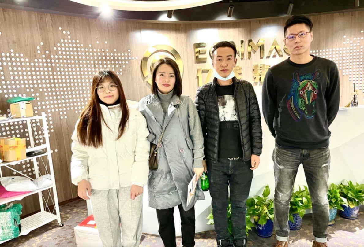 China Clients Visited HARMAC Office
