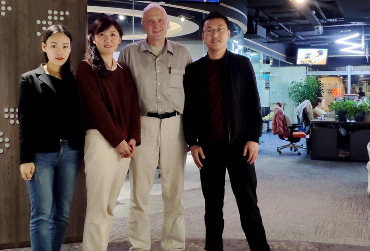 The United States Client Visited HARMAC Office