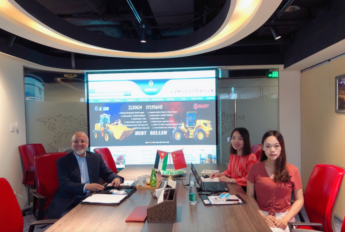 Jordan Client Visited HARMAC Office